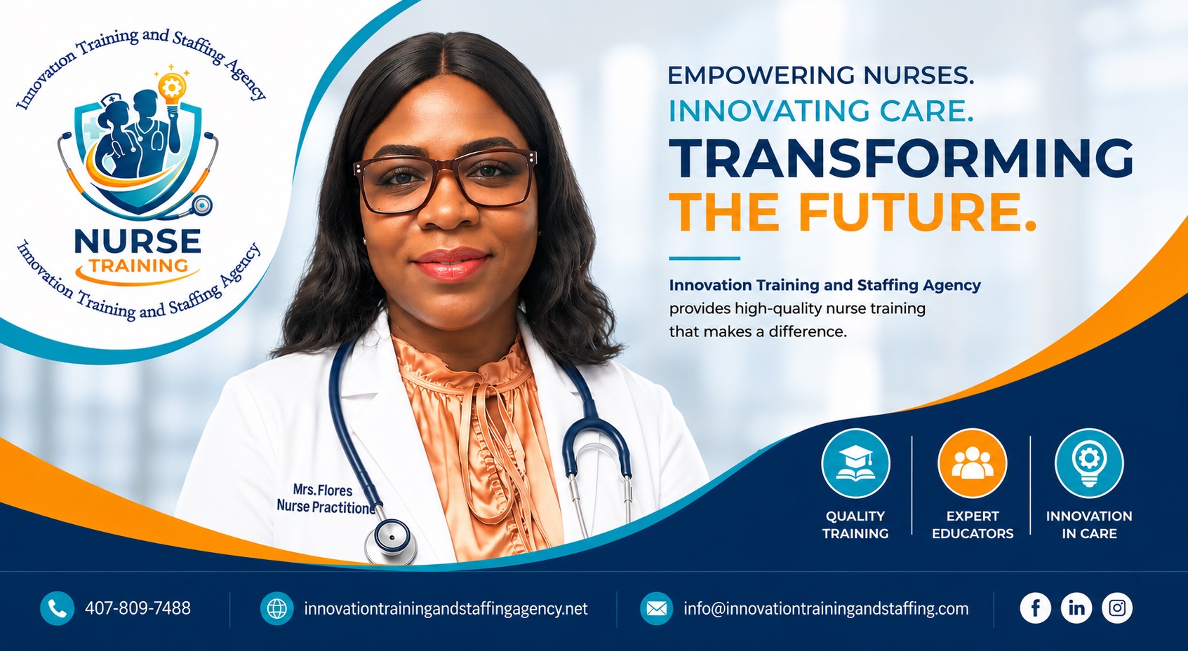 Mrs. Flores, MSN, APRN — Founder of ITASA